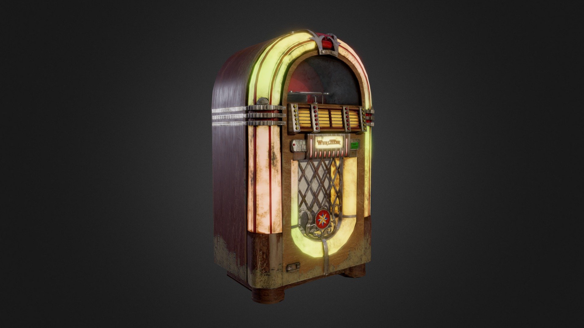 Jukebox 3d model