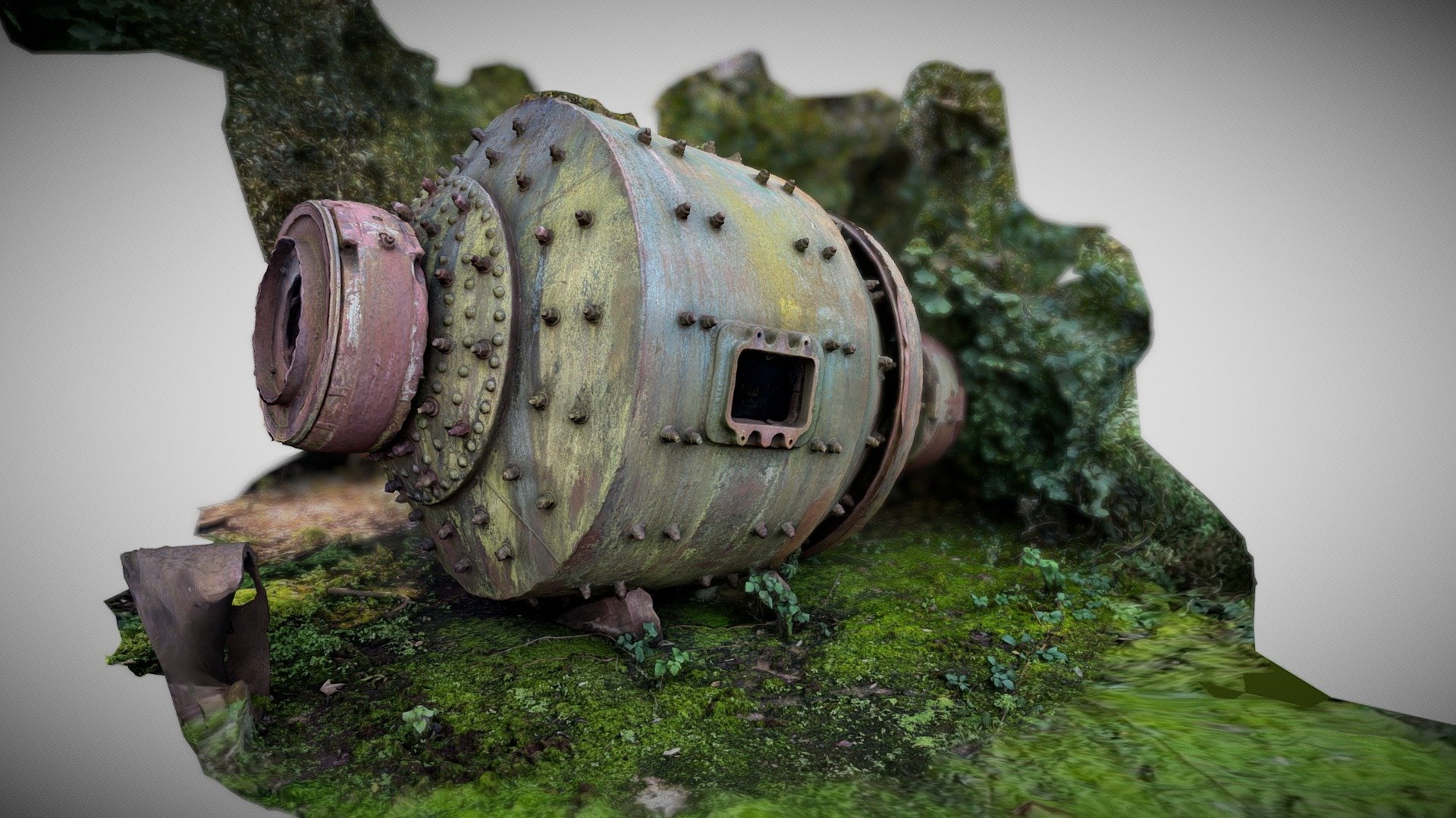 Florence iron mine 3d model