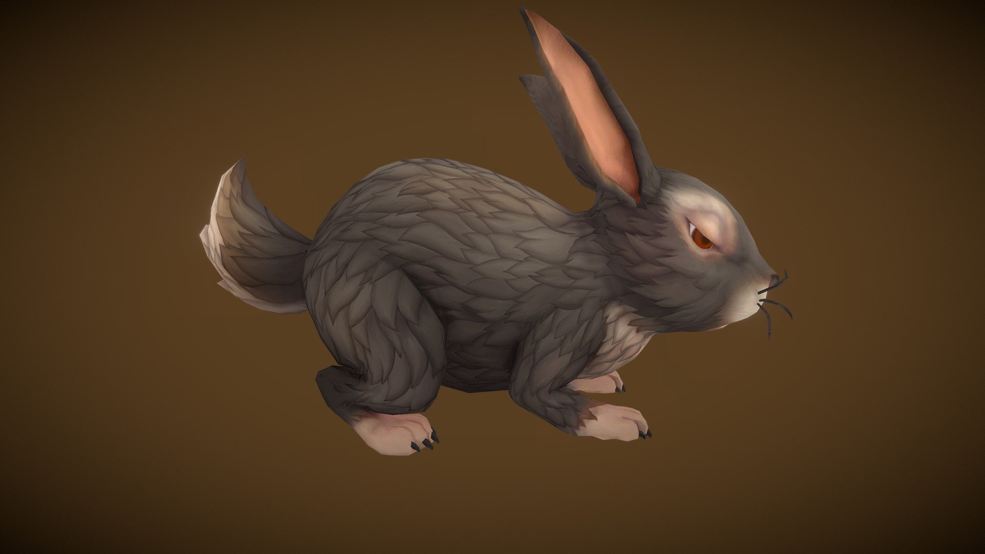 Stylized Rabbit 3d model