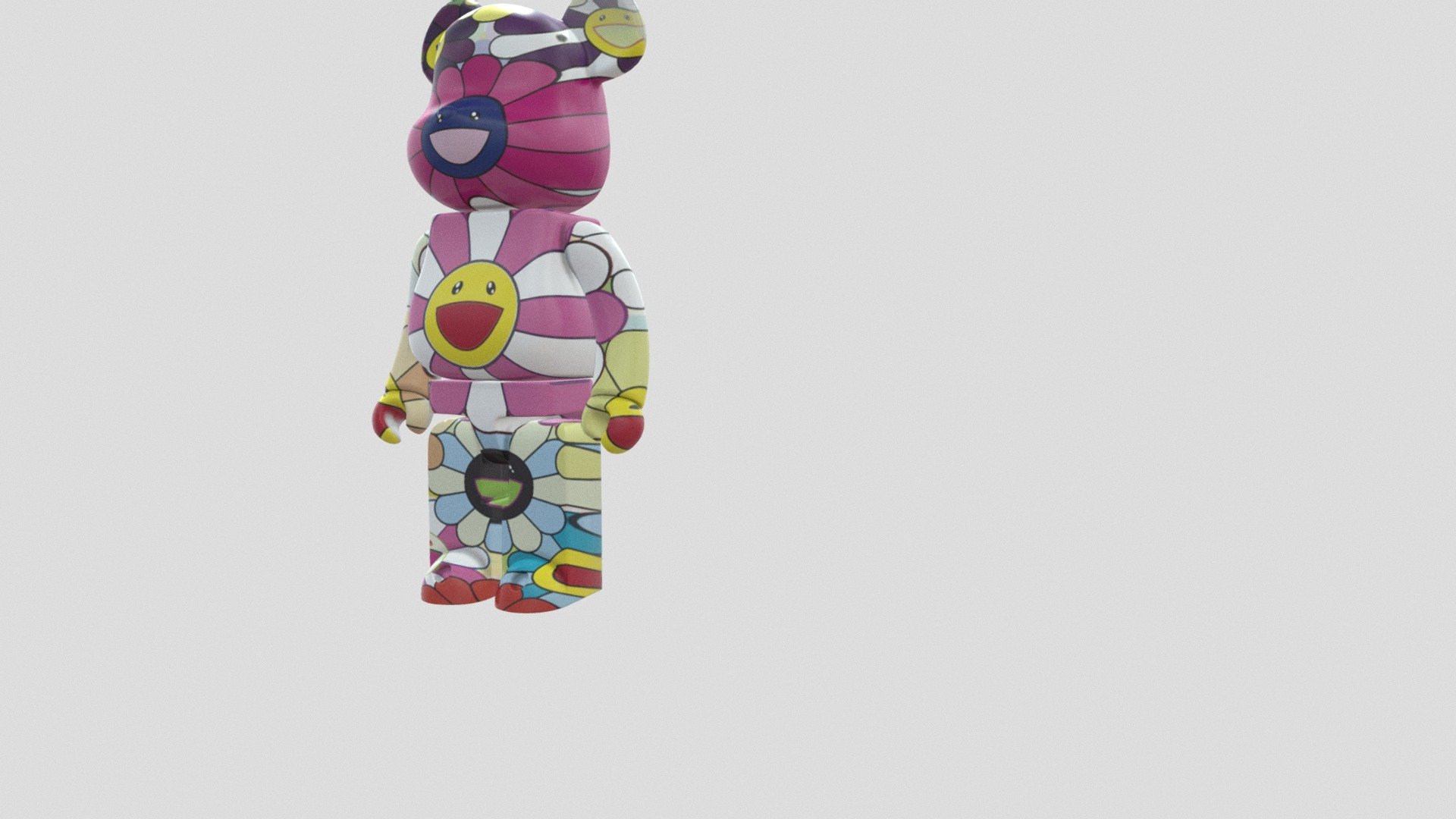 bearbrick 3d model