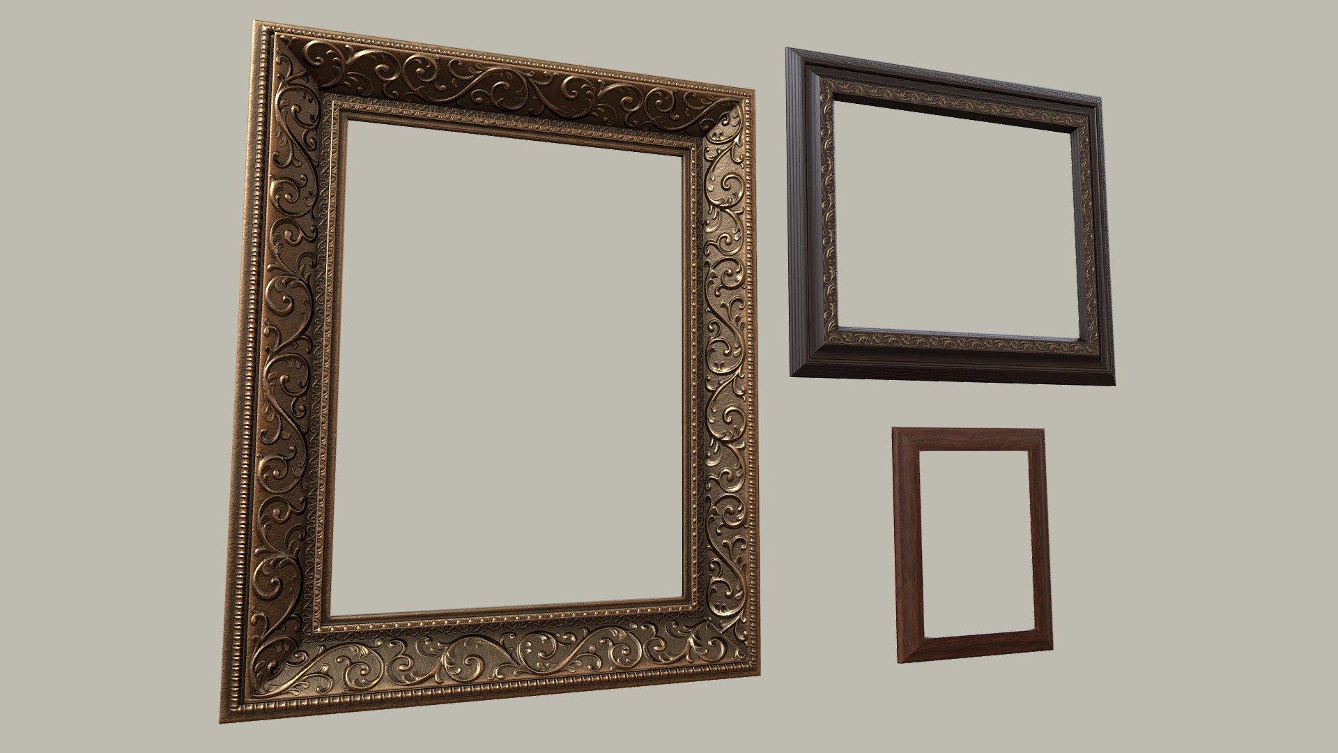 Picture Frames 3d model