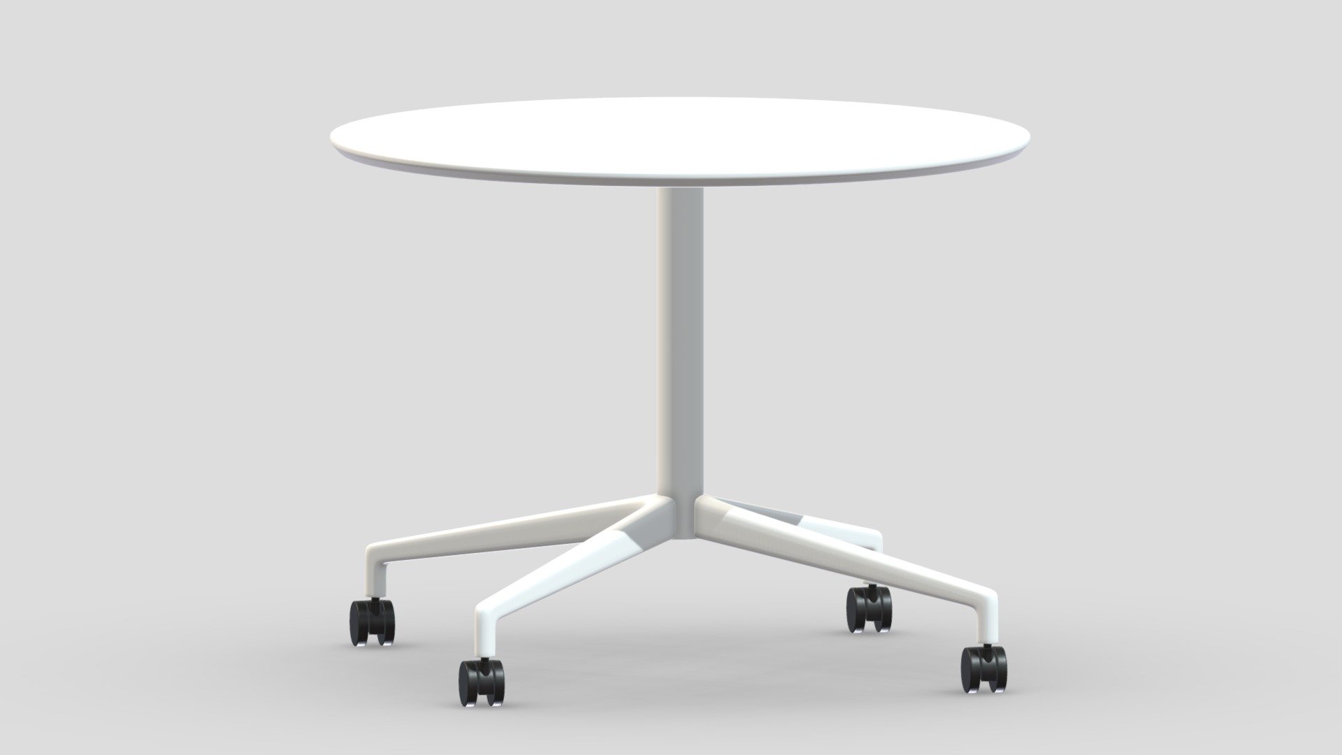 Herman Miller Locale Table 4 3d model