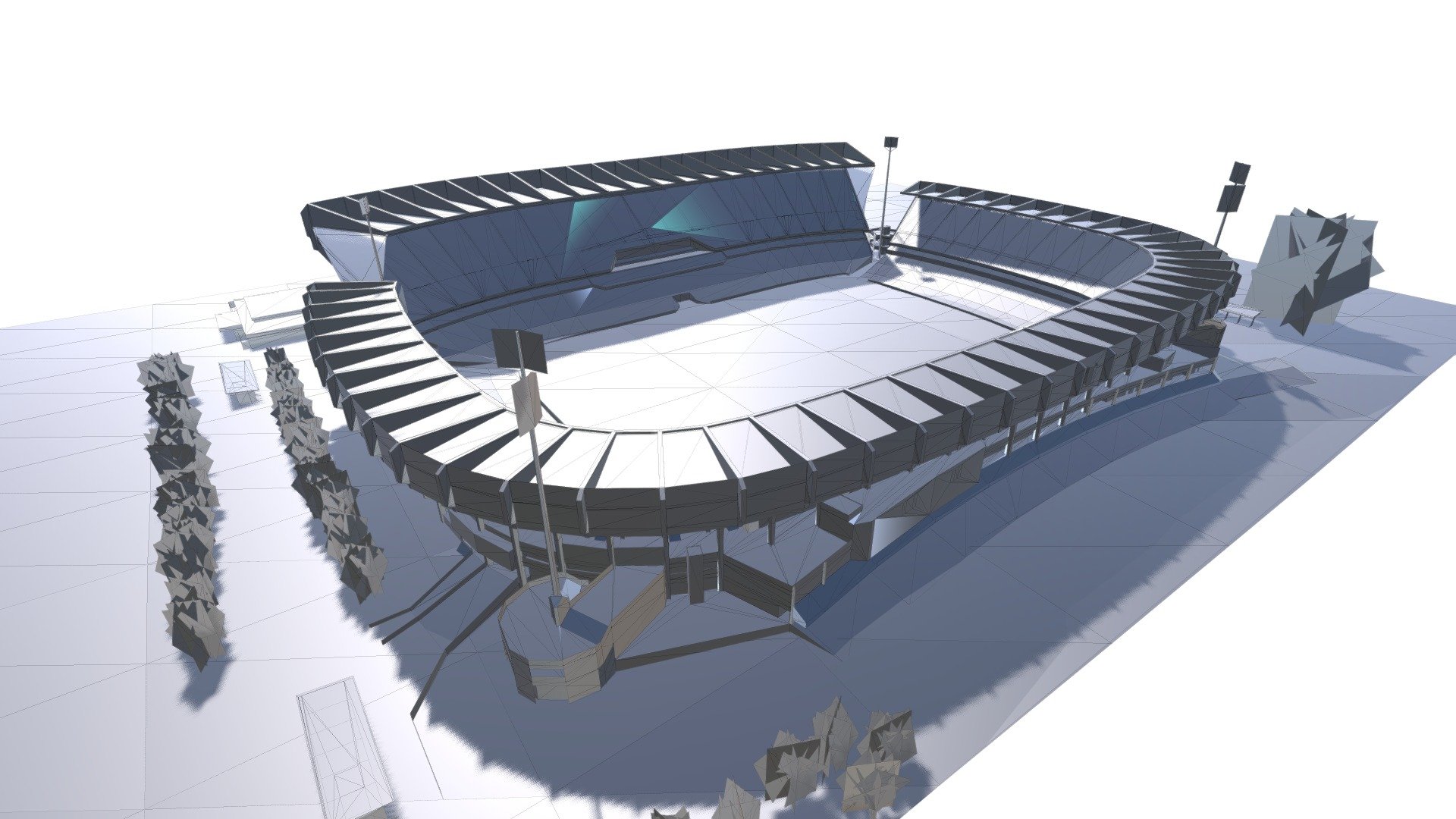 State Stadium 3d model