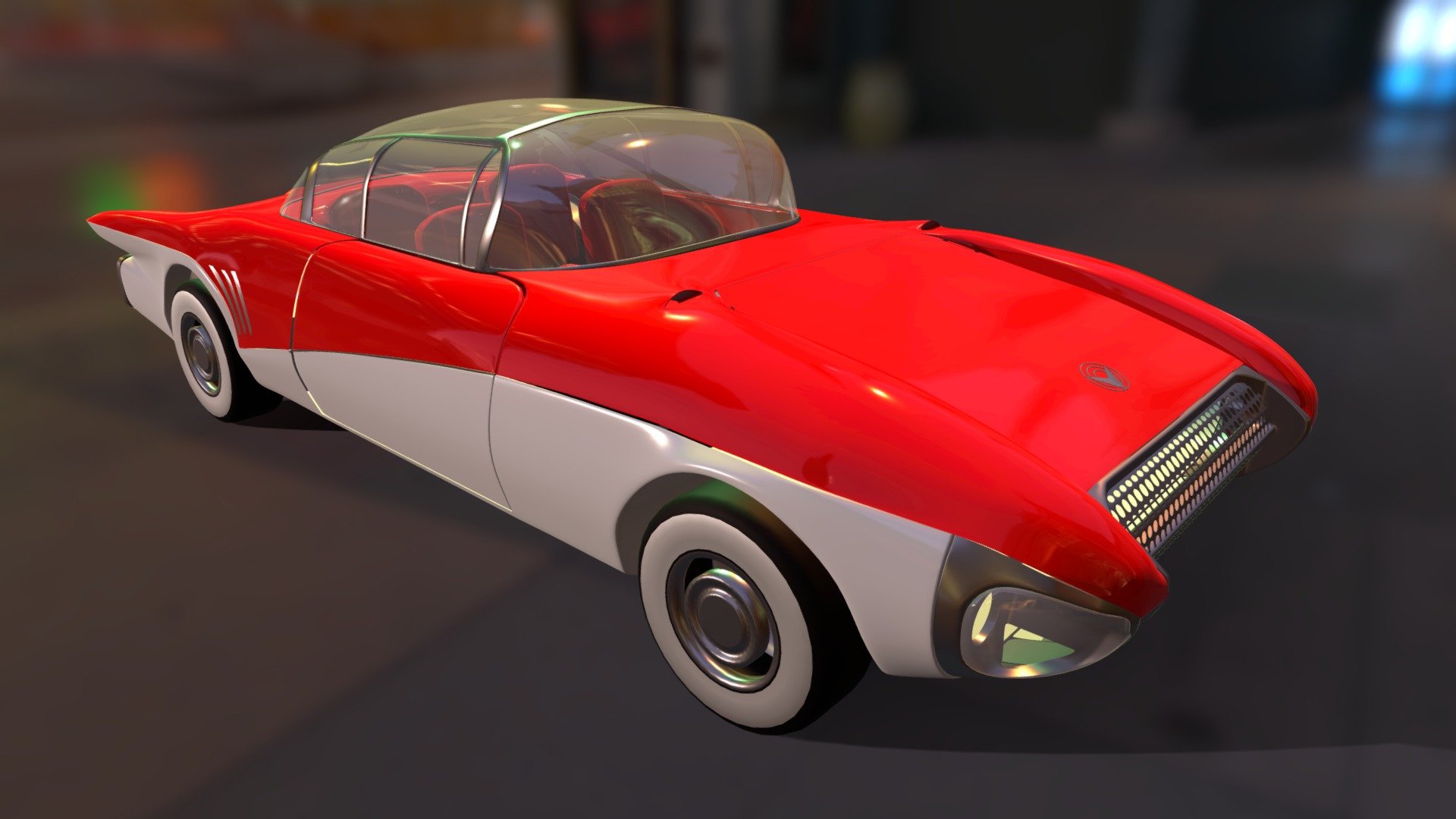 Buick Centurion Concept Car 3d model