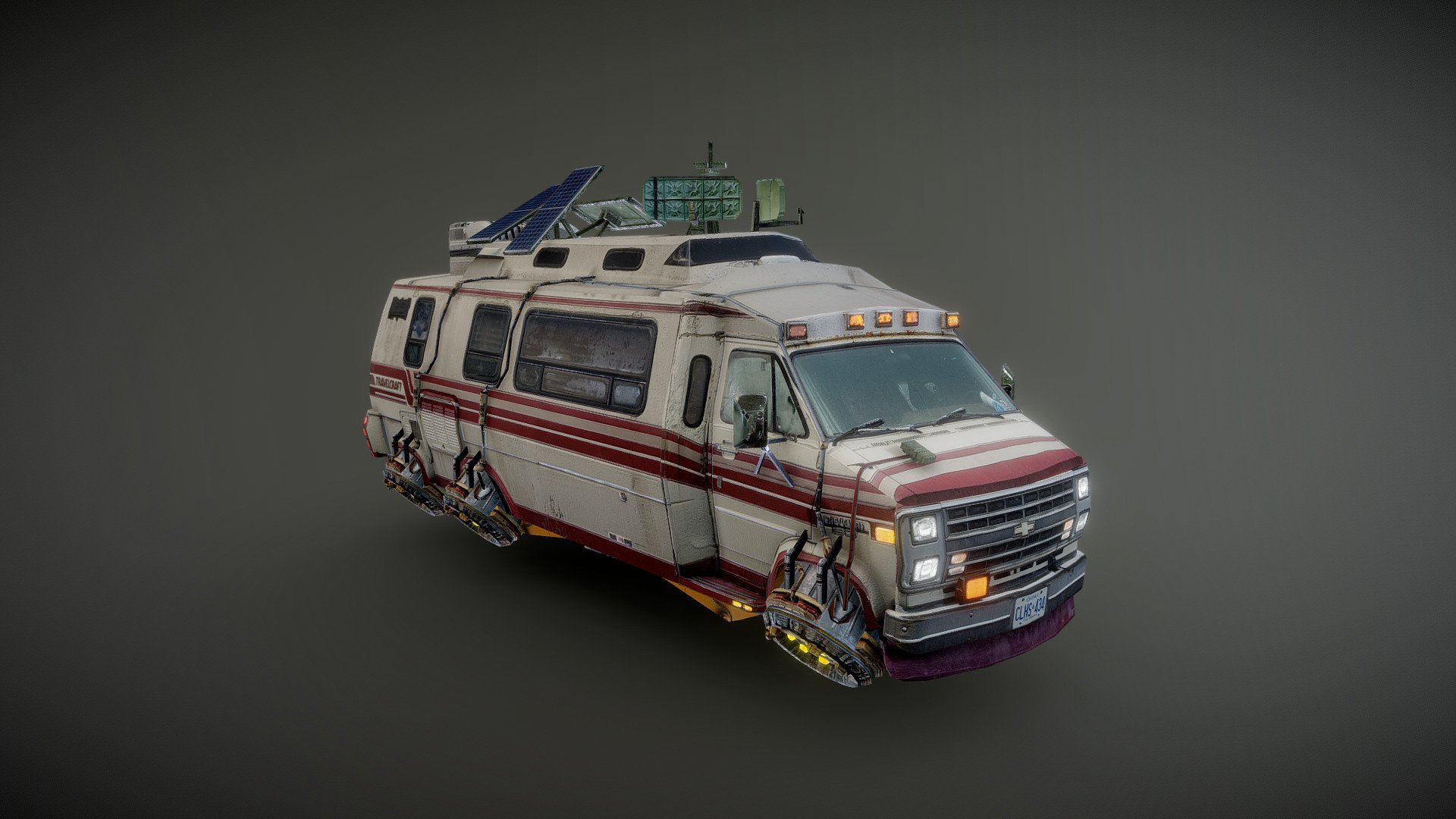 Travel Craft Hover Conversion 3d model