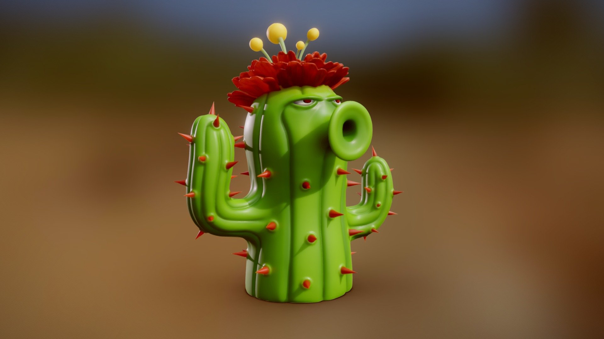 Cactus 3d model