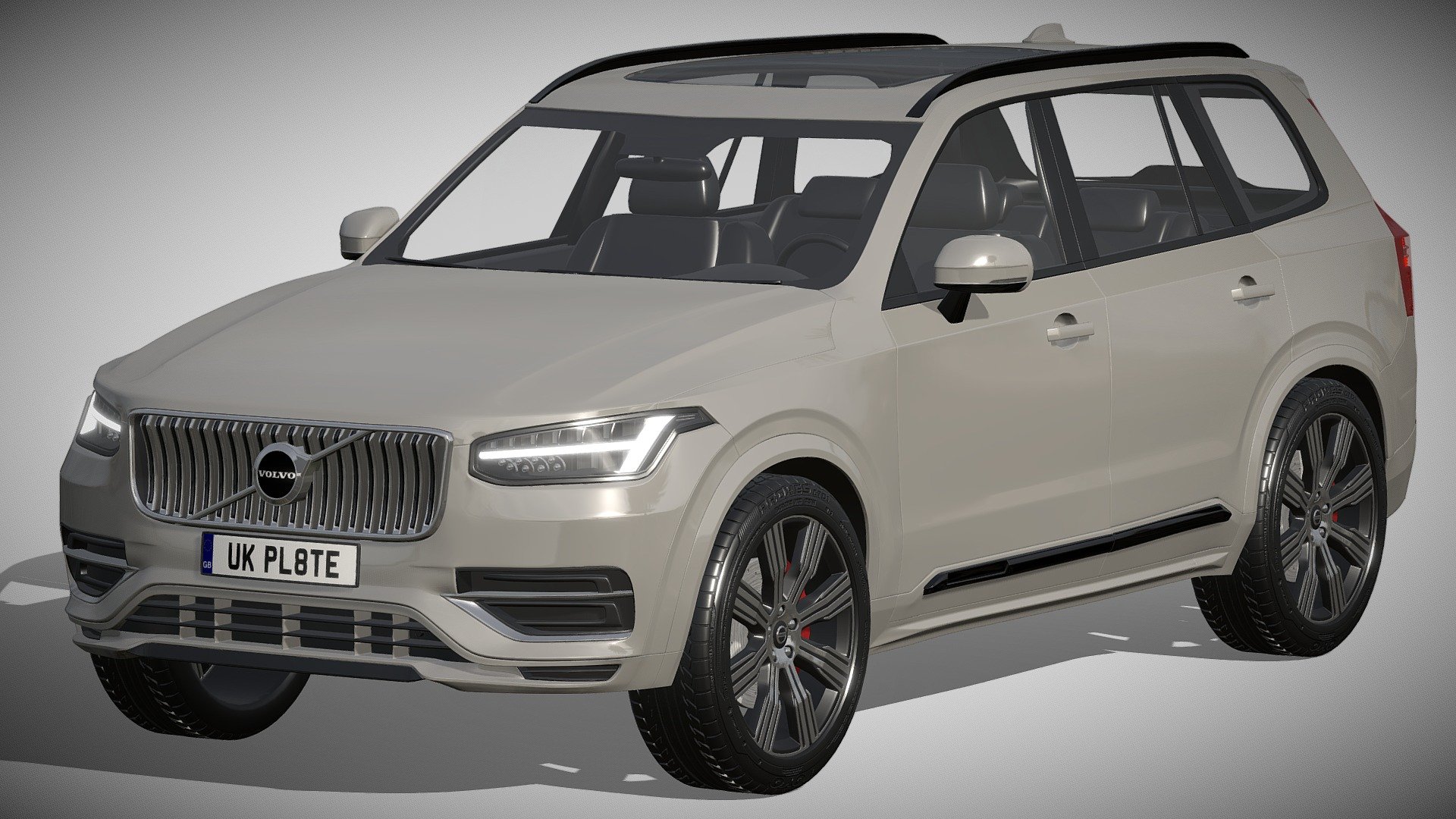 Volvo XC90 3d model