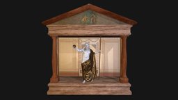 Wooden altar