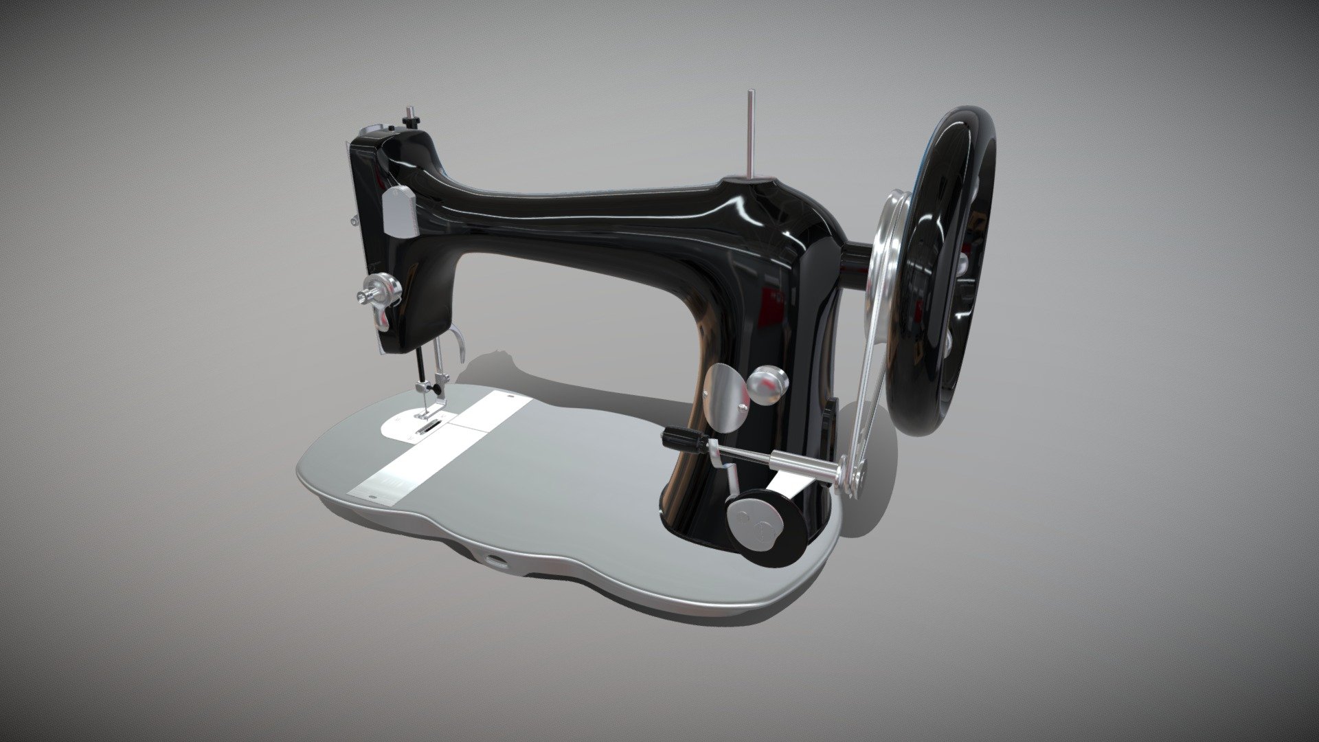 Sewing-machine 3d model