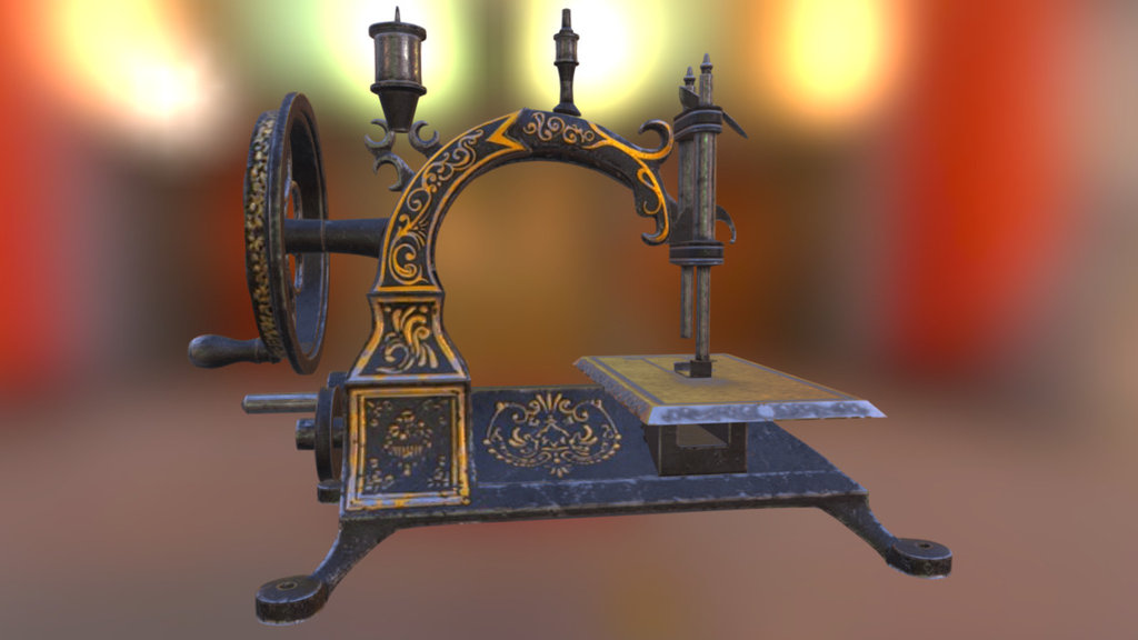 Sewing Machine 3d model