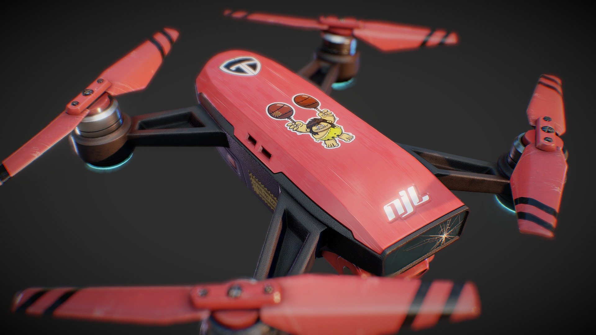 Drone 3d model