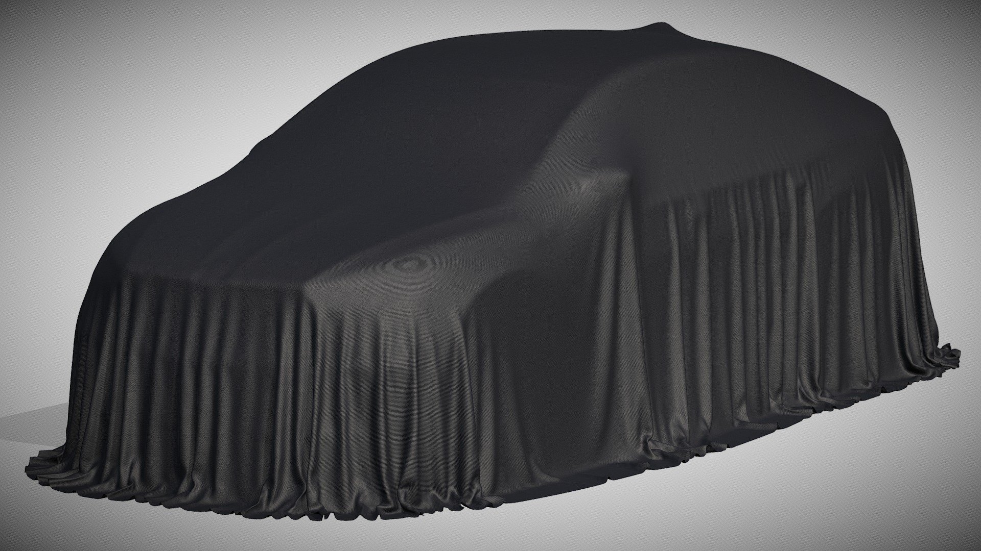 Car Cover SUV coupe 3d model