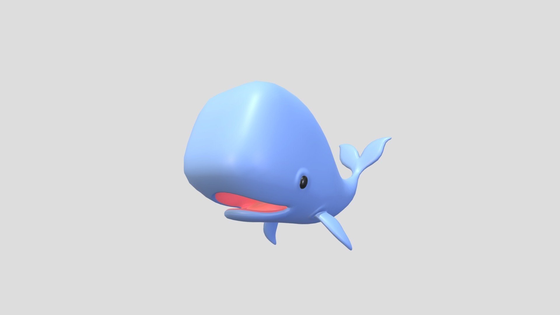 Character039 Whale 3d model