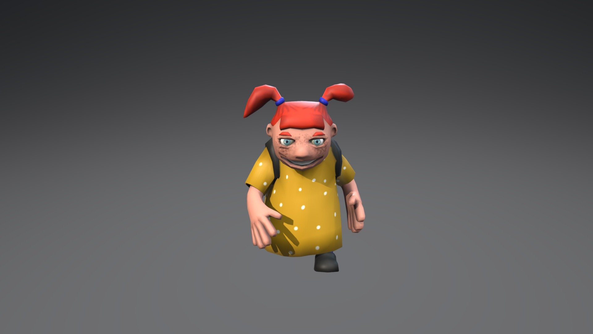 Girl 3d model