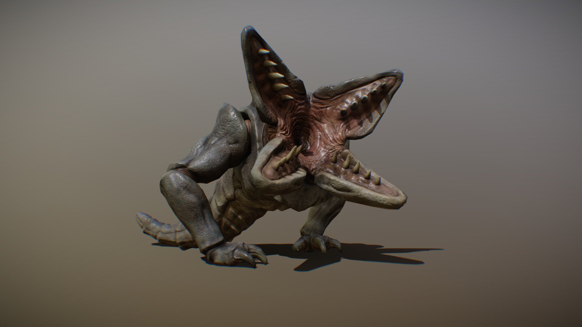 CRUSTASPIKAN LARVAE 3d model