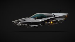 (FREE) Cyberpunk Hovercar