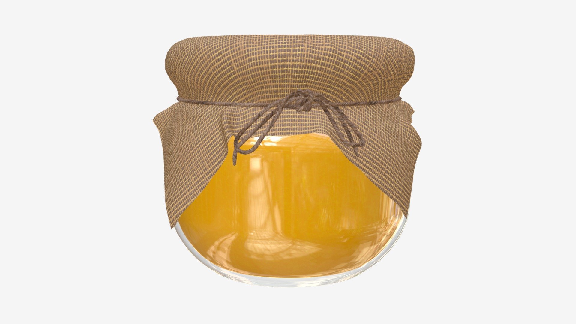 Honey jar small 3d model