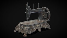 Antique sewing machine