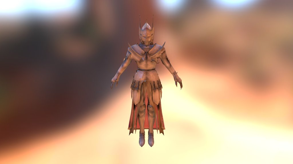 Zetheros, Lord of the Burning Heavens 3d model