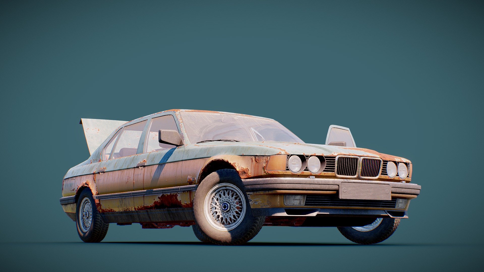 Classic Sedan 3d model