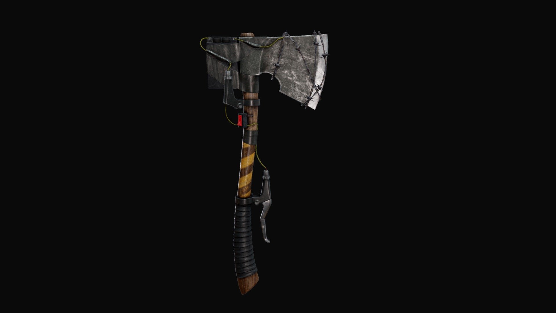 Shock axe 3d model