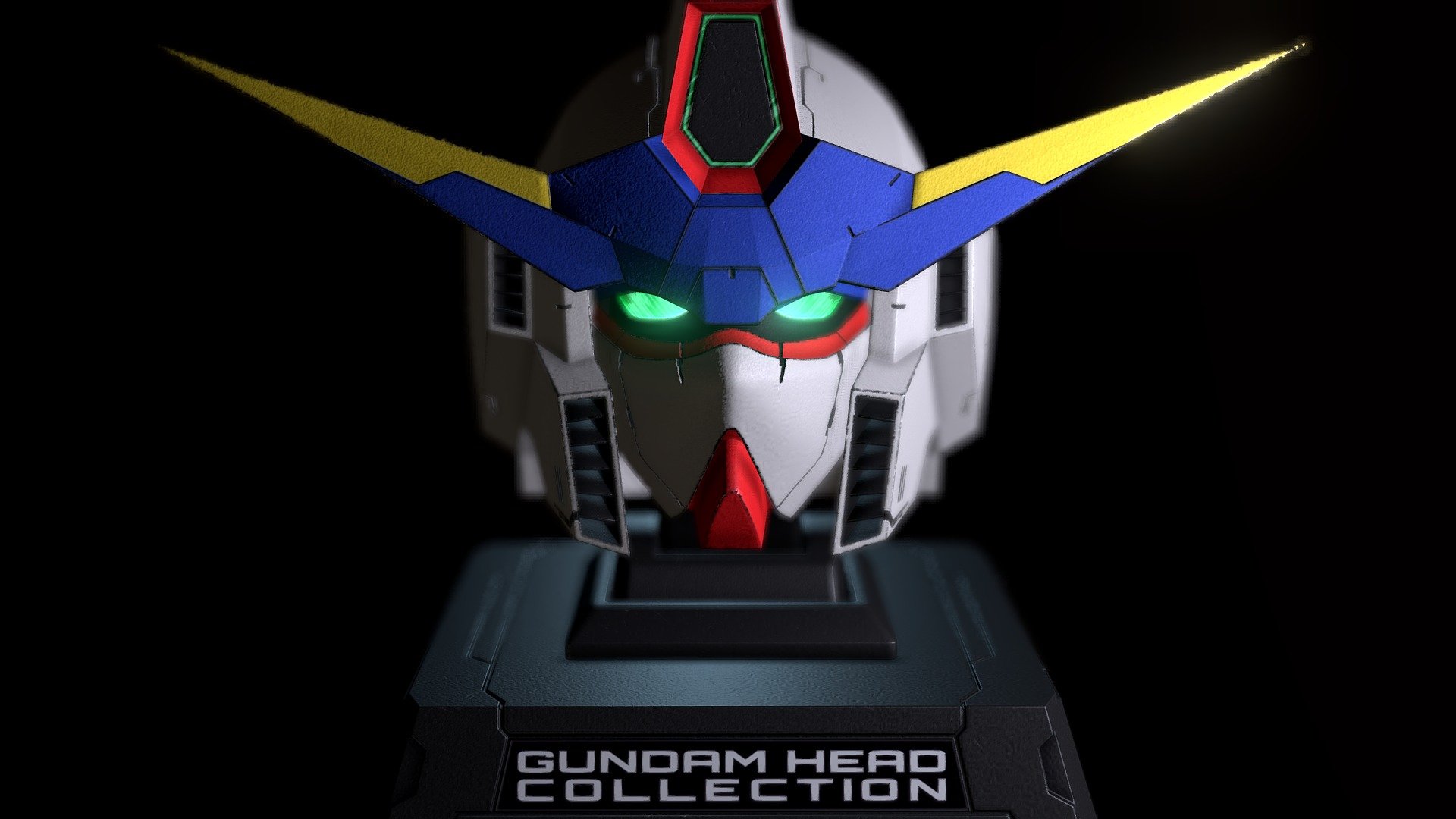 Gundam Head 3d model