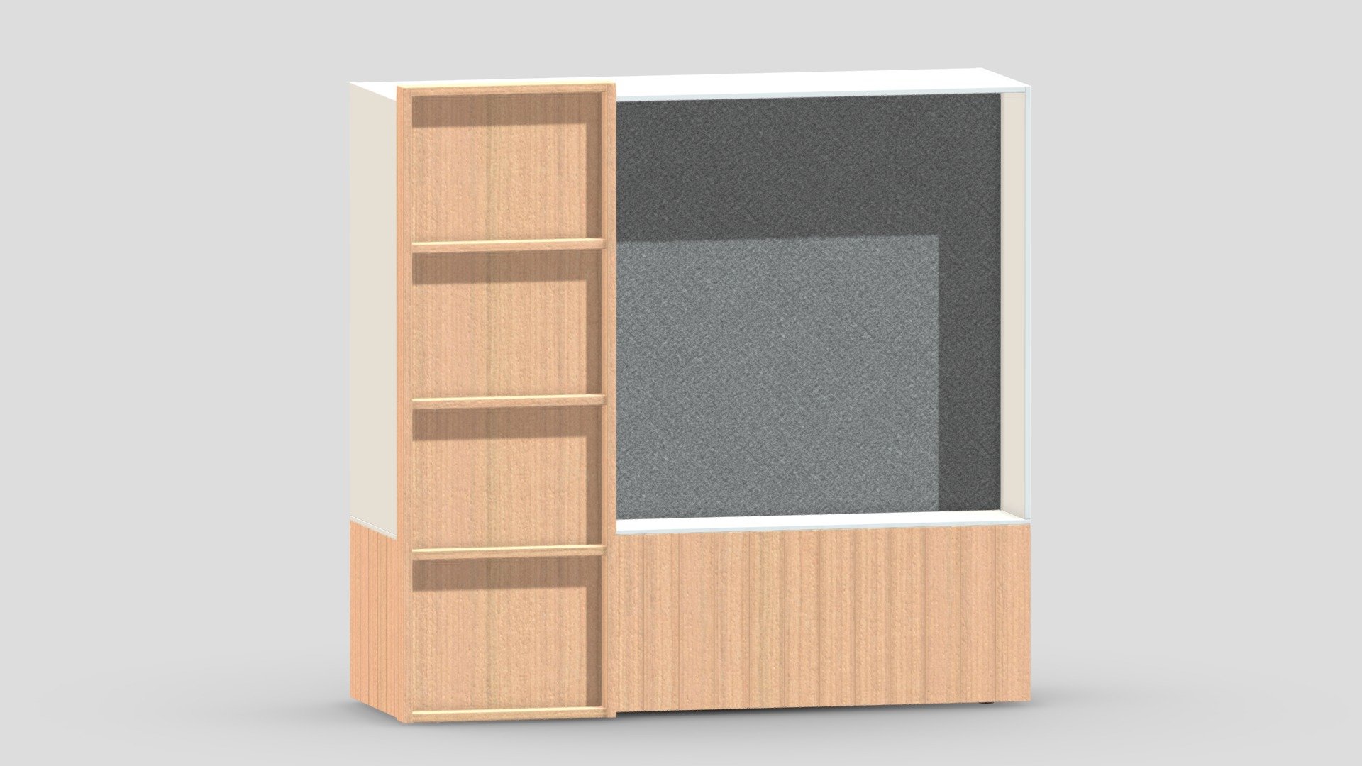 Herman Miller Locale Cabinet 2 3d model