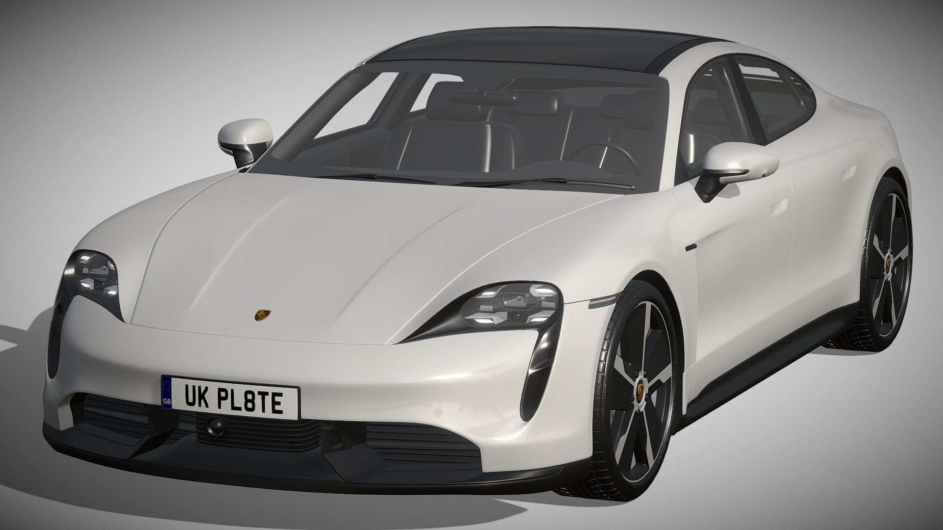 Porsche Taycan Turbo S 3d model