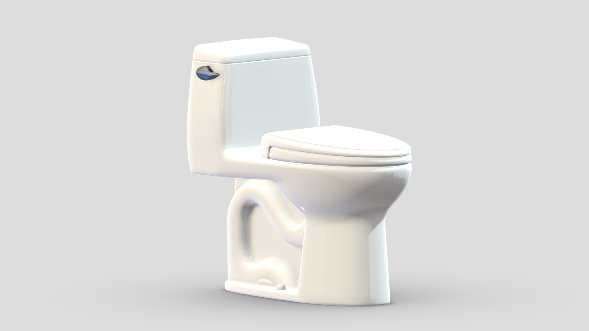 Eco Ultramax One-Piece Toilet 3d model