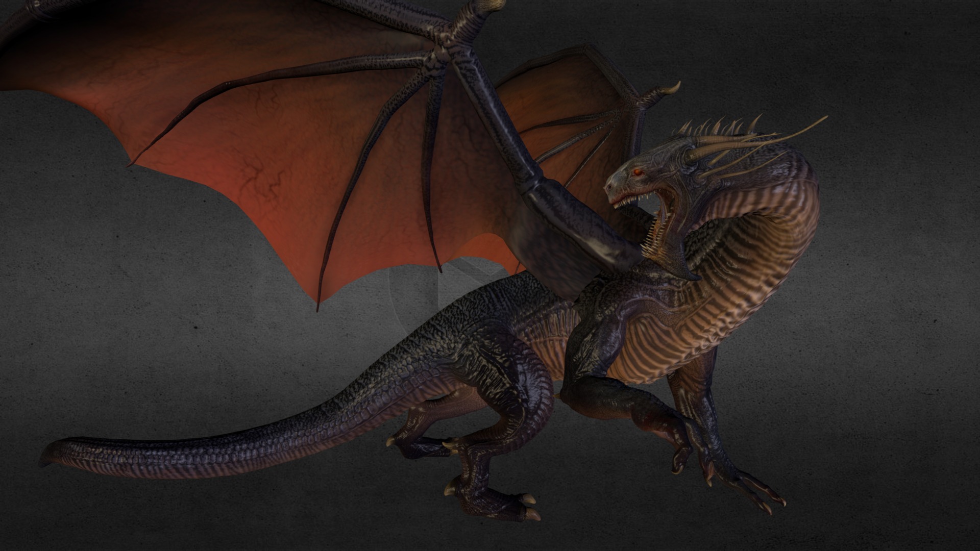 Dragon 3d model