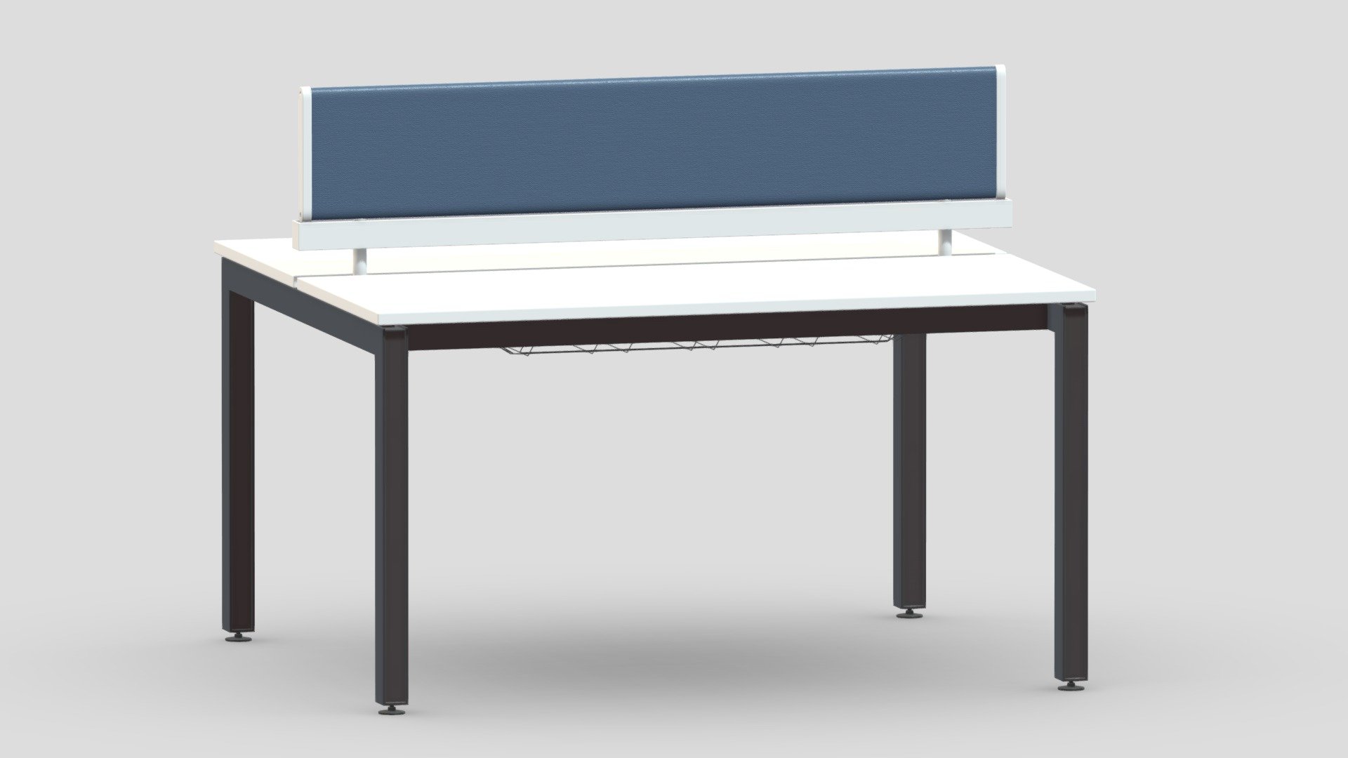 Herman Miller Sense Desk 1 3d model