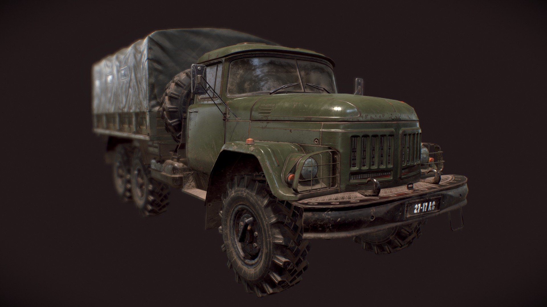 Zil131 3d model