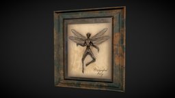 Dead Fairy Framed