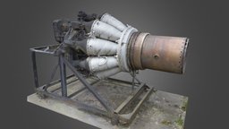 Jet Engine 3D scan