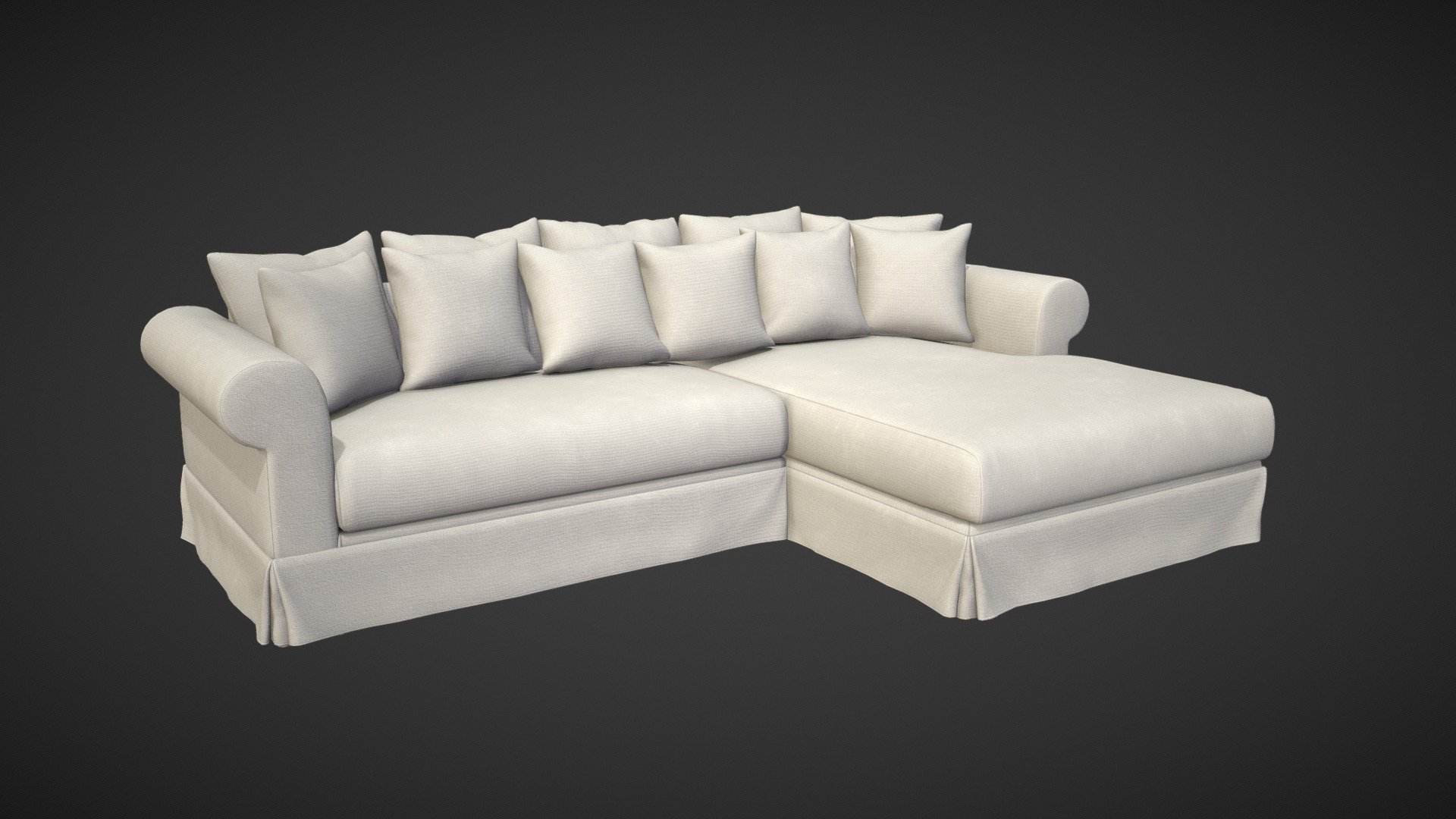 Sofa Aludra 3d model