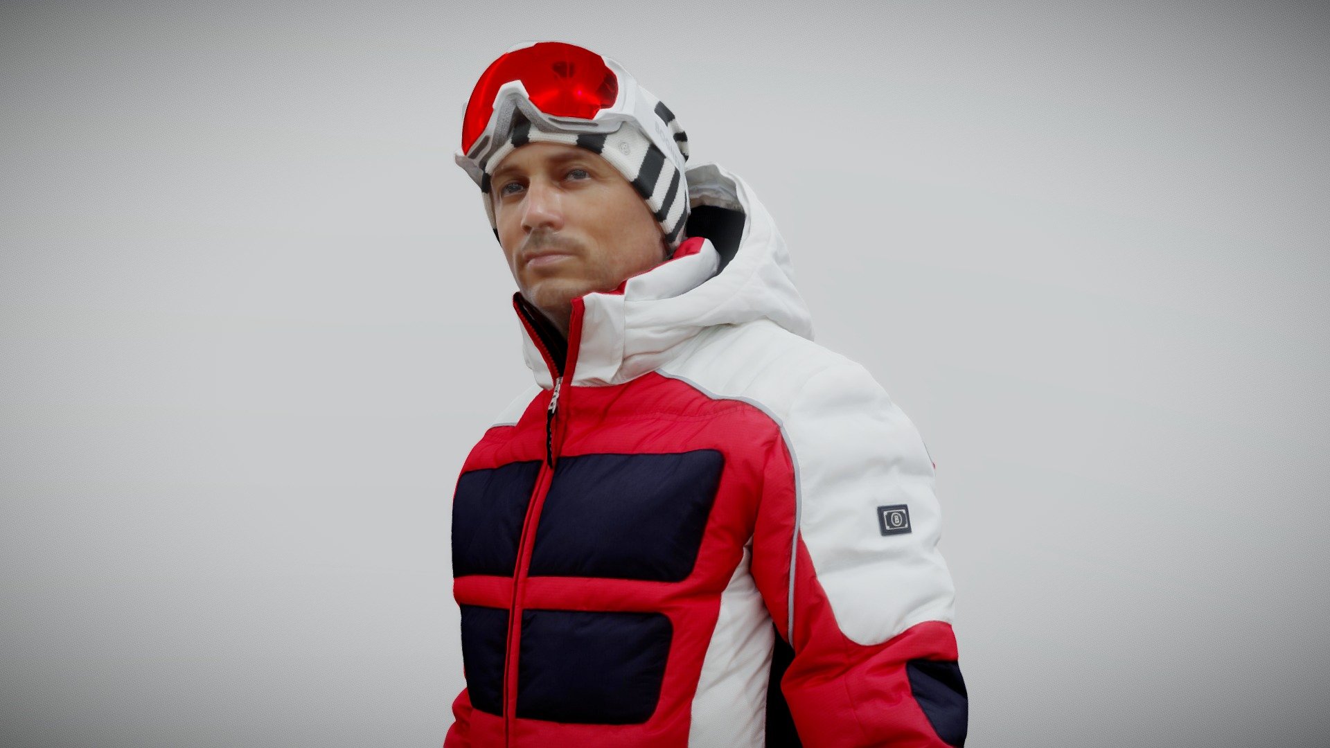 FashionModel Wintersports 3d model