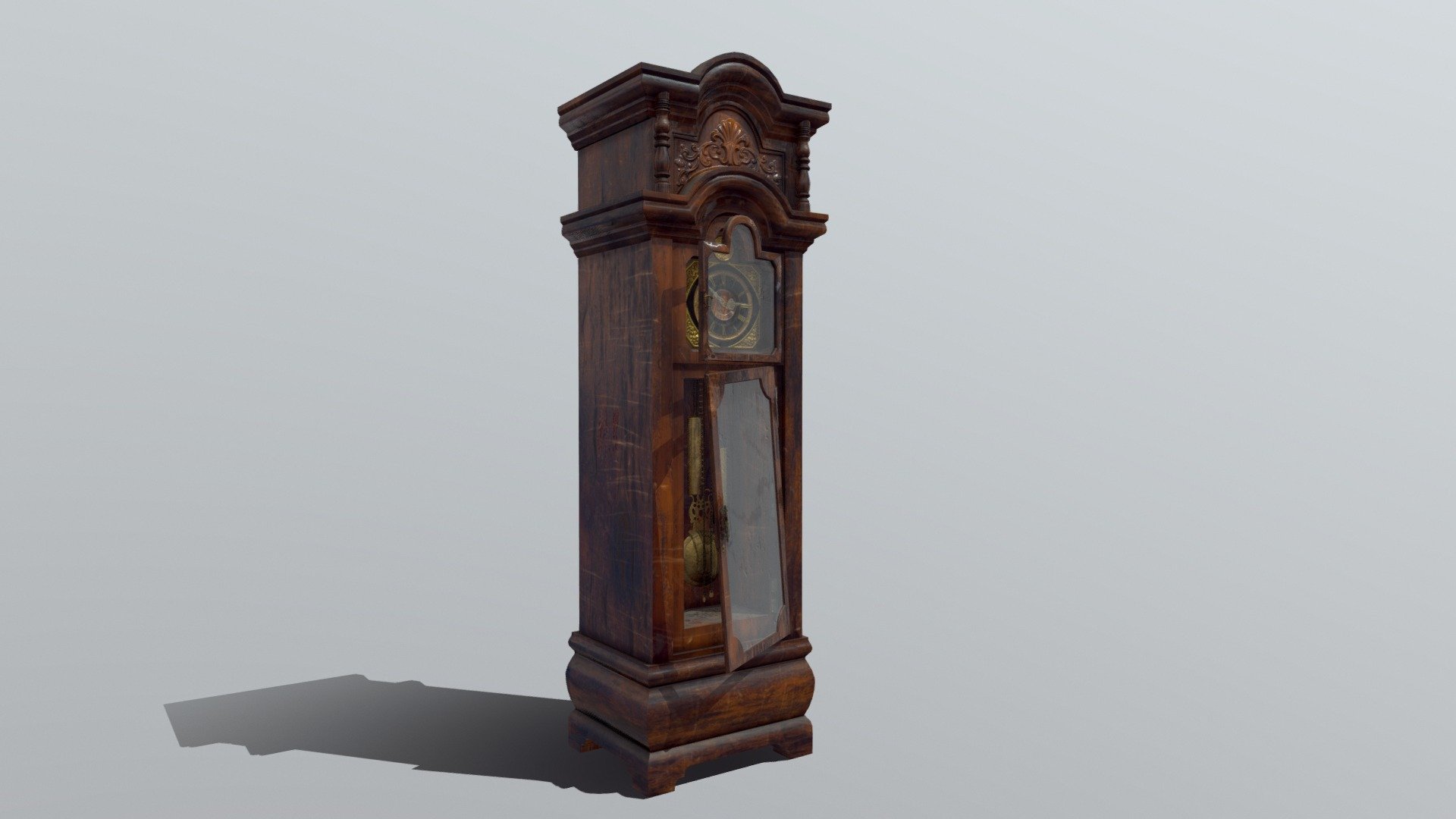 Antique Clock 3d model