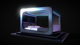 CyberPunk Bed