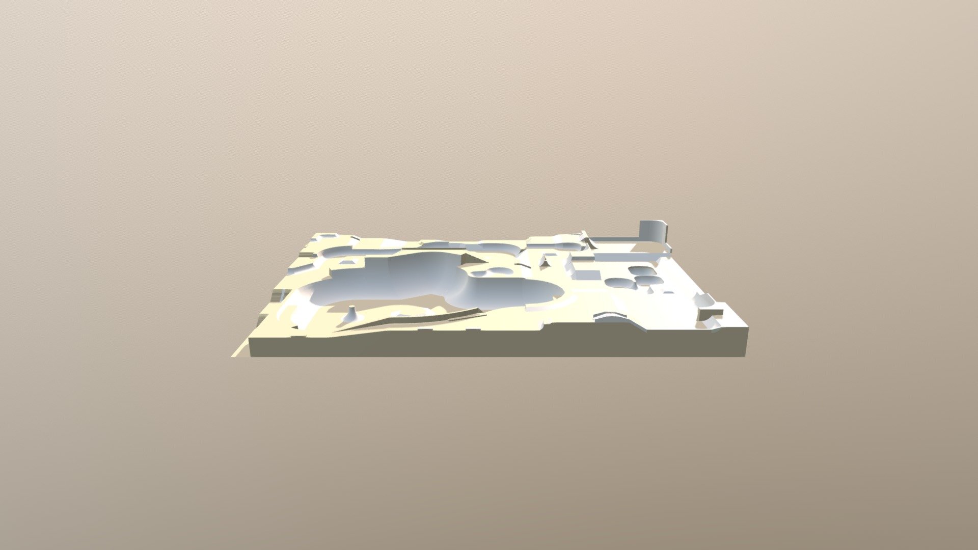 EXTENSION PARK 3d model