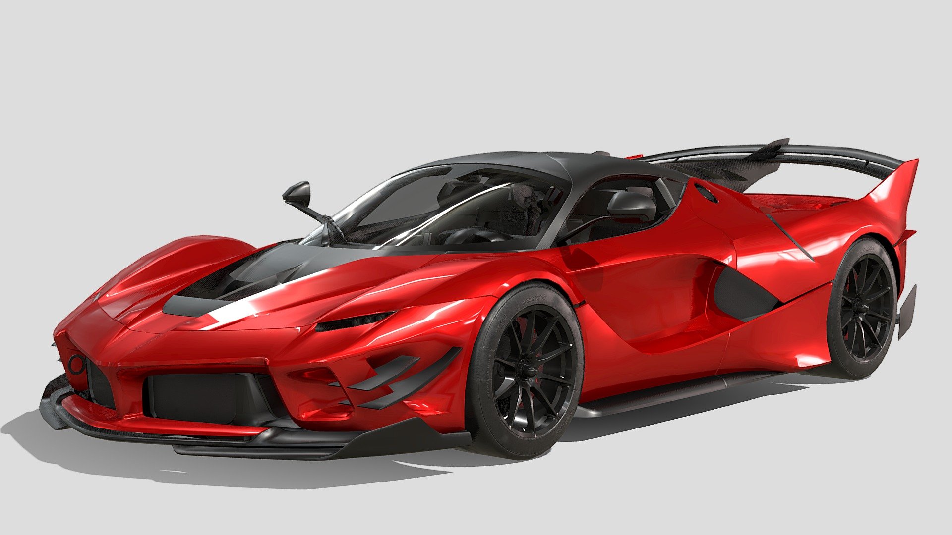 Ferrari FXXKEvo 2018 3d model