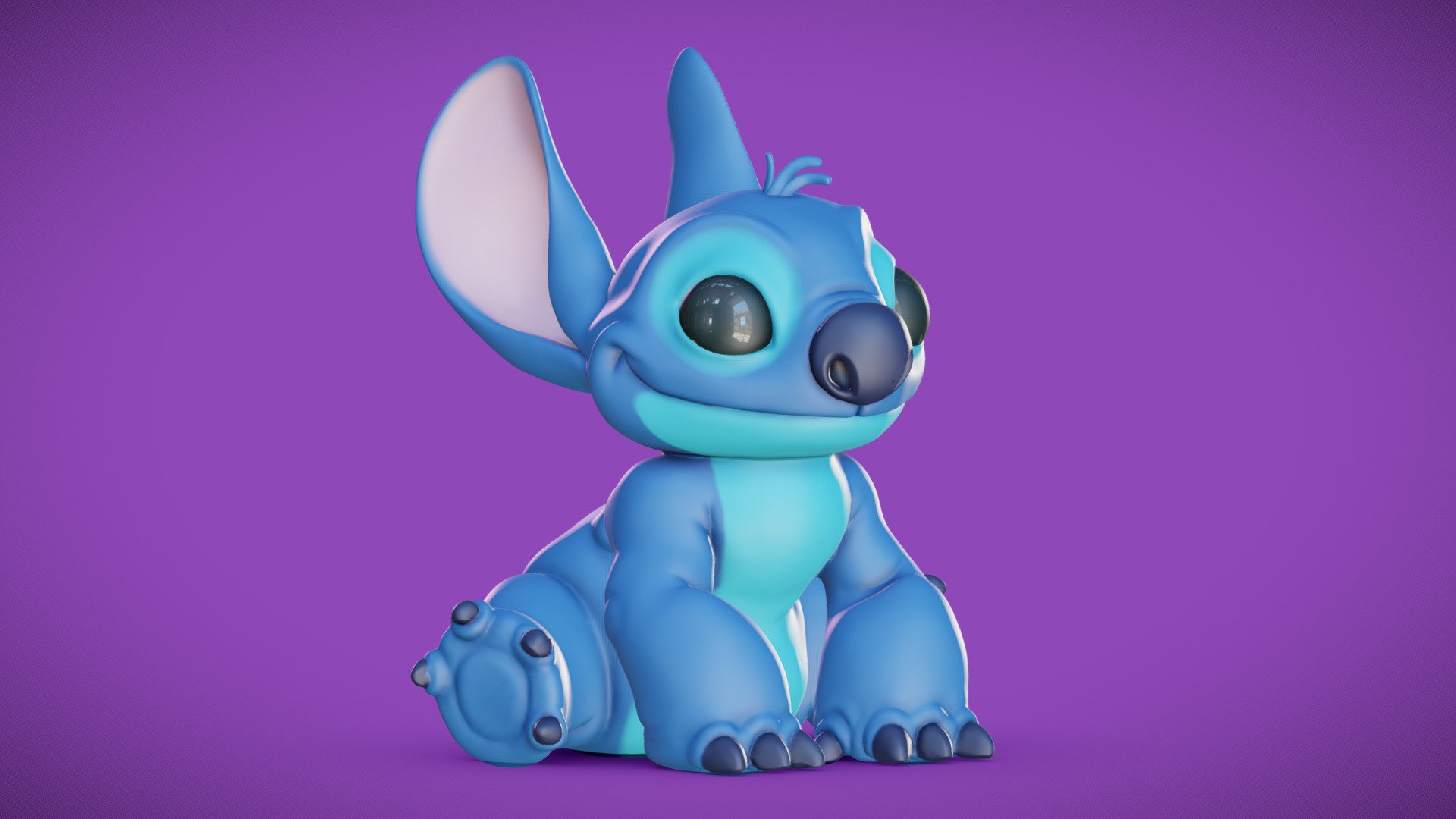 Stitch Free 3d model