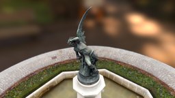 Fountain of the Fallen Angel, Madrid