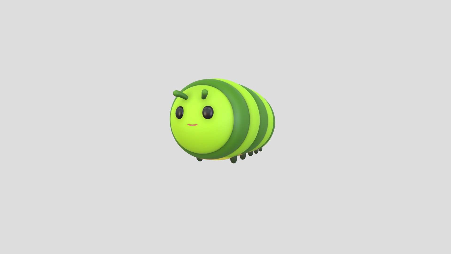 Character204 Caterpillar 3d model