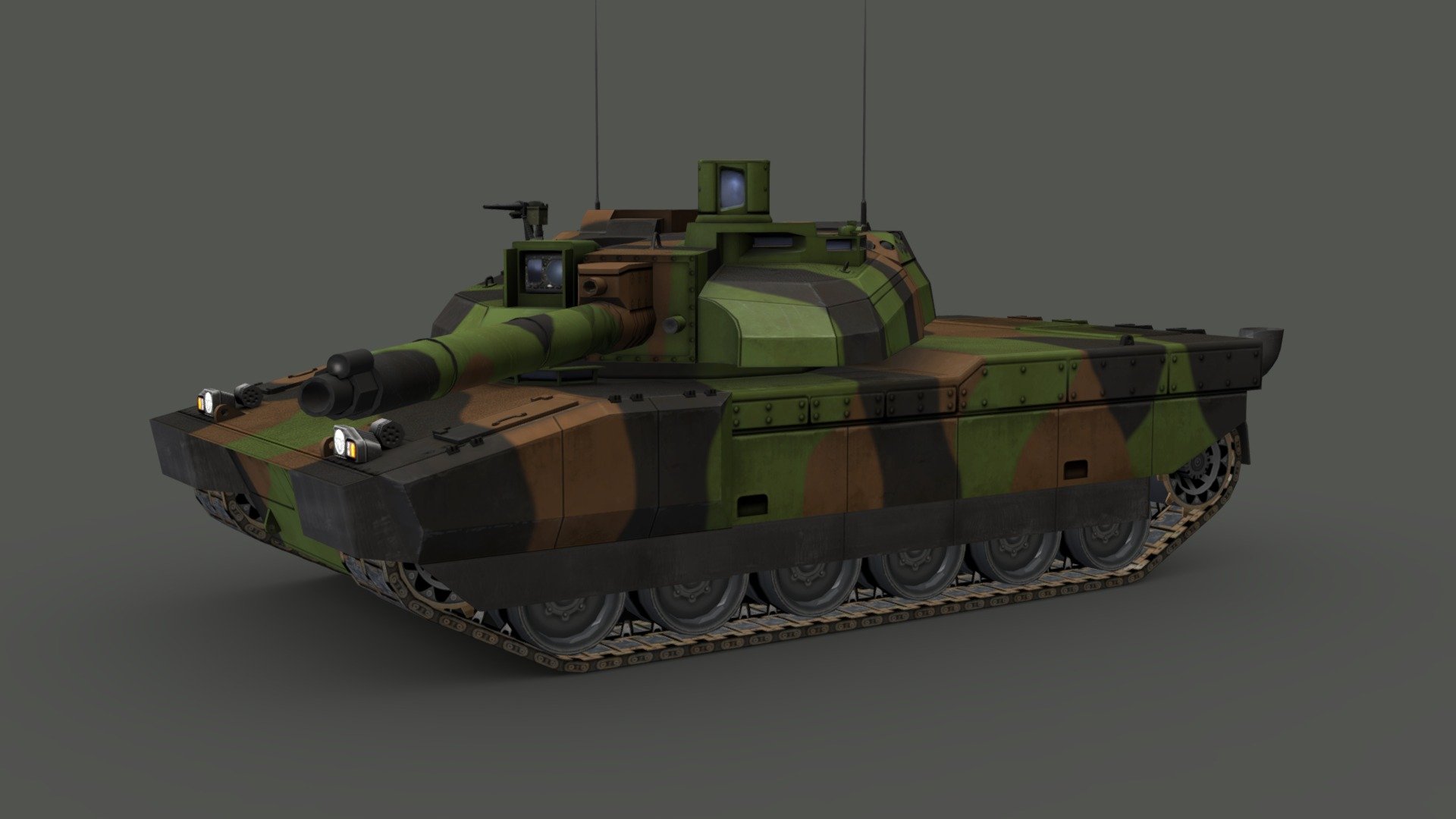 AMX-56 3d model