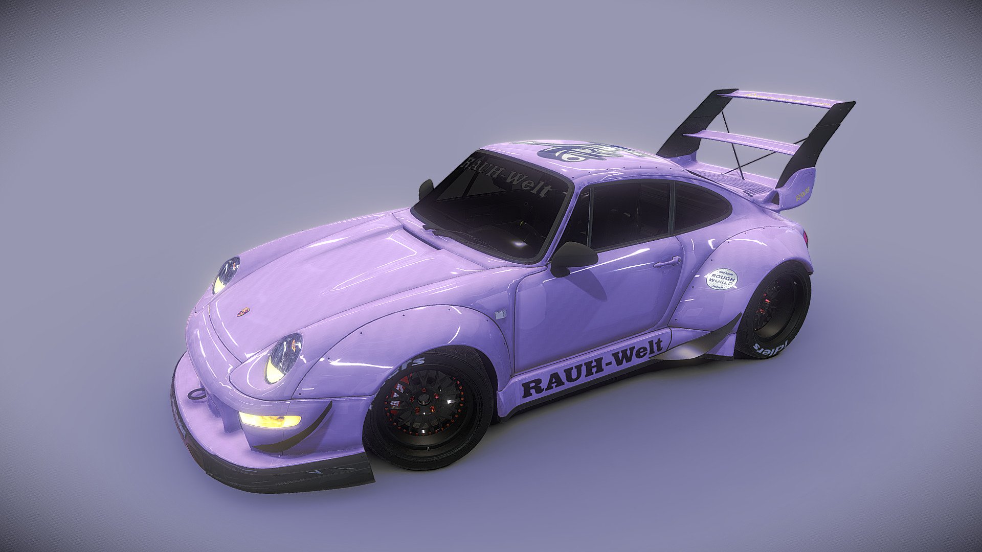 Porsche RWB 933 3d model