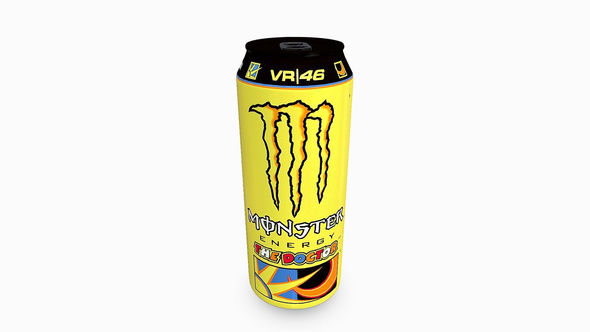 MONSTER ENERGY DRINK VR46 3d model