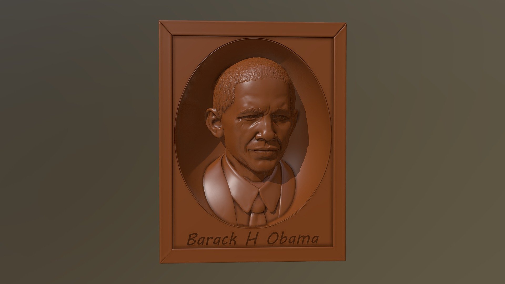 Barack Obama 3d model