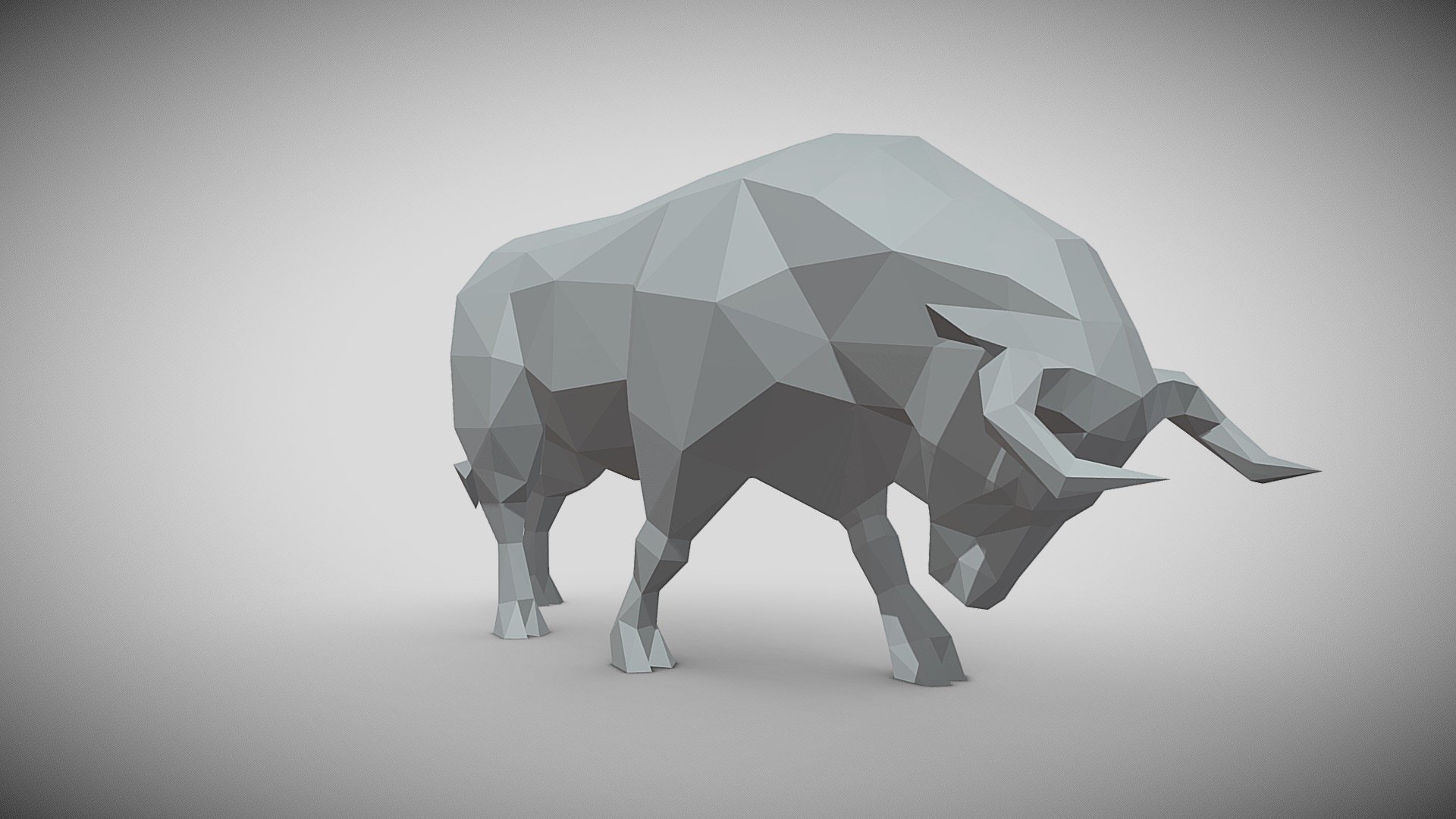 bull 3d model