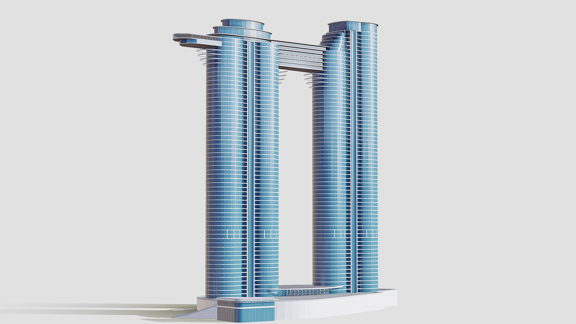 Sky View Tower 3d model