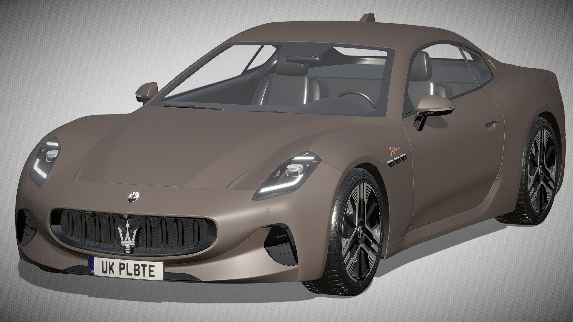 Maserati GranTurismo Folgore 2023 3d model